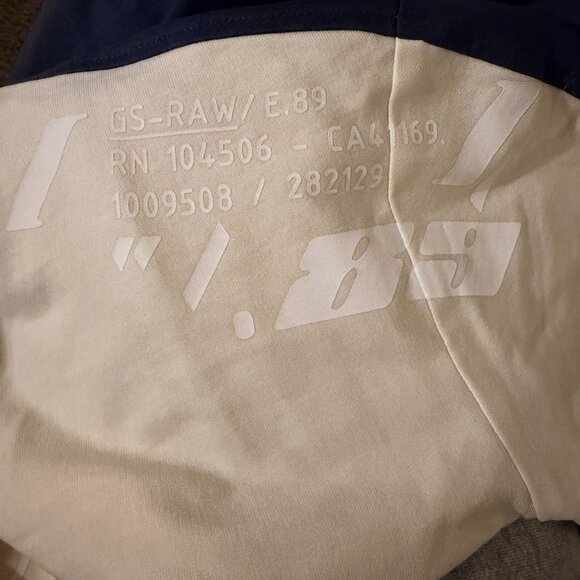 G-Star Sobiru Hoodie Sweat Dress – Fantem Blue/Papyrus – Women’s XL (NWT) - Picture 8 of 11